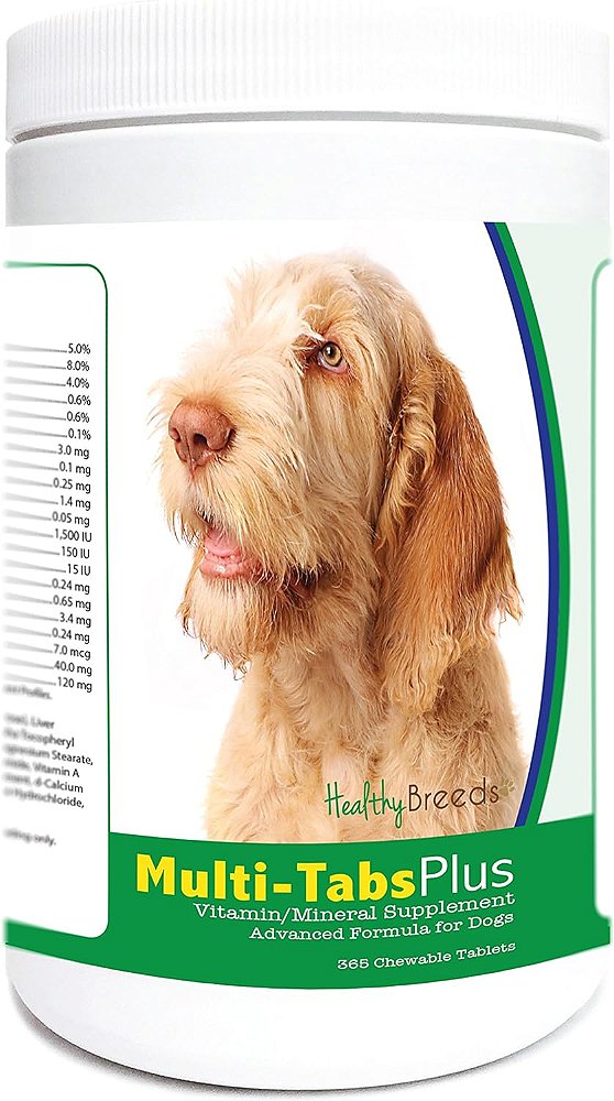 Healthy Breeds Spinoni Italiani Multi-Tabs Plus Comprimidos Mastigáveis 365 Contagem