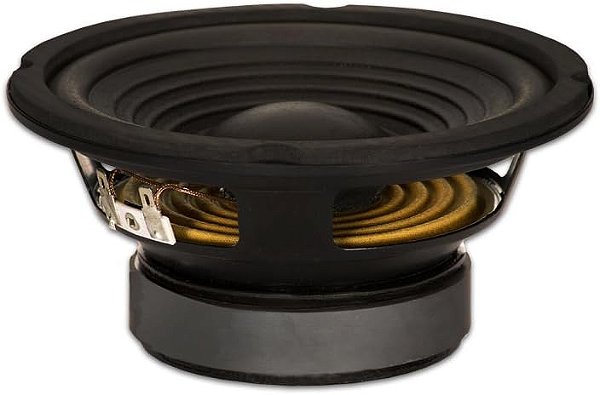 Alto-falante substituto Goldwood Sound GW-206/8 OEM 6,5 Woofer 180 Watts 8ohm, preto