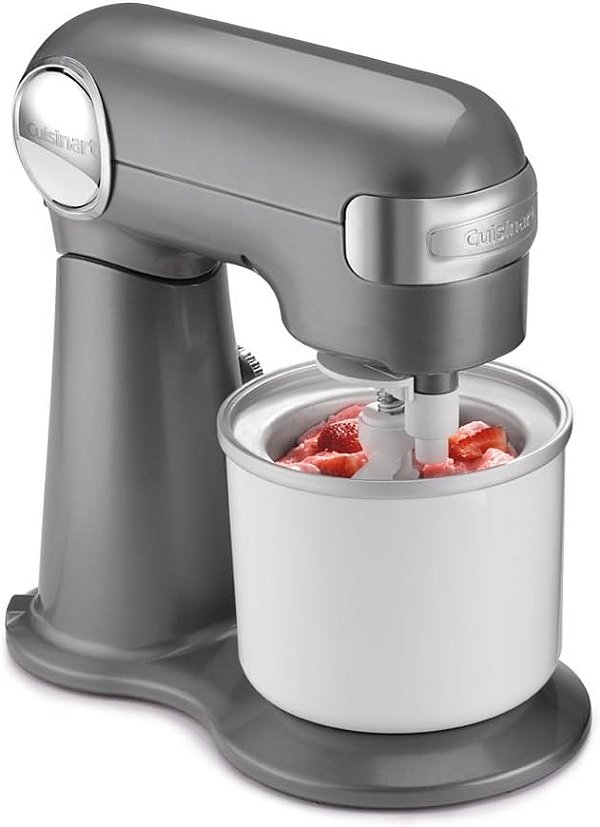 Anexo para fazer sorvete e frutas frescas Cuisinart, branco
