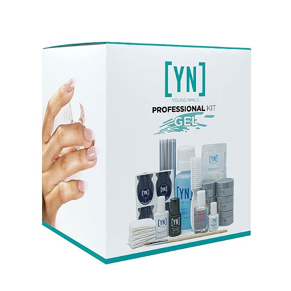 Kits e Acessórios Profissionais para Unhas da Young Nails para Kit de Unhas em Casa, Kit Inicial, Iniciantes e/ou Profissionais de Unhas