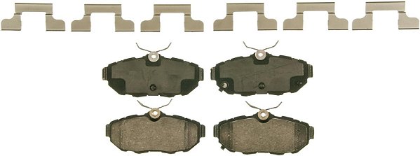Conjunto de pastilhas de freio traseiras Wagner QuickStop ZD1465 para Ford Mustang 2014