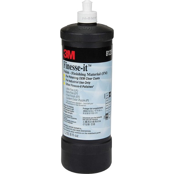 Cubitron II Finesse-it Polish - Material de Acabamento, 81235, Branco, Fácil Limpeza, Litro