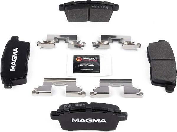 Pastilhas de freio semimetálicas traseiras MAGMA Premium PMD1259M