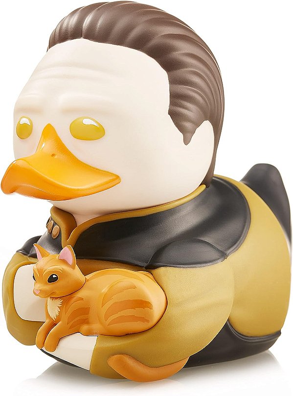 Edição em caixa de colecionador TUBBZ Figura de Pato de Vinil de Borracha - Mercadoria Oficial de Star Trek - TV, Filmes e Video Games