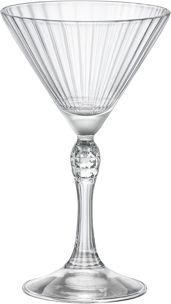 Taça de Martini Pequena Bormioli Rocco America '20s 5.25 oz., Transparente, Conjunto de 4