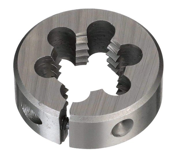 Drill America 1-5/16-27 X 2-1/2 OD High Speed Steel Round Adjustable Die, DWT Series
Broca América 1-5/16-27 X 2-1/2 OD Aço de alta velocidade Rodada Die