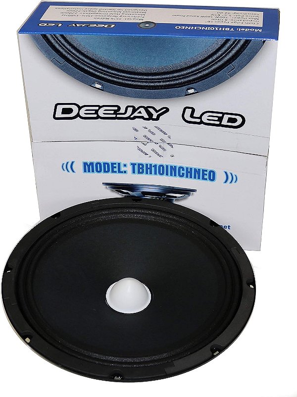 DEEJAY LED 10 NEO Slim com Bullet - Traduzido para o português brasileiro: DEEJAY LED 10 NEO Slim com Balas