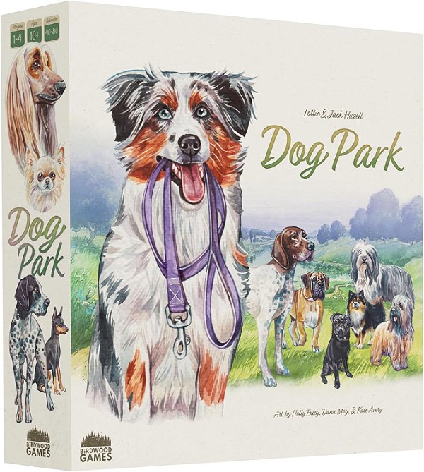Parque dos Cães - O Divertido Jogo de Estratégia de Tabuleiro para Noite em Família - Perfeito para Amantes de Cães, Crianças e Adultos - para 1-4 Jogadores, Idade 10+ - F