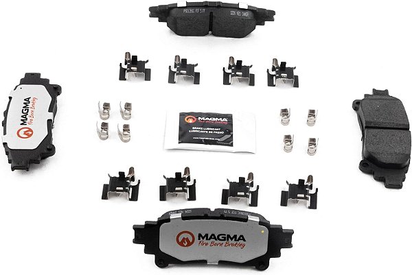 Pastilhas de Freio Cerâmicas MAGMA Fire Born Braking Pro-Series PSD1391C, Traseiras
