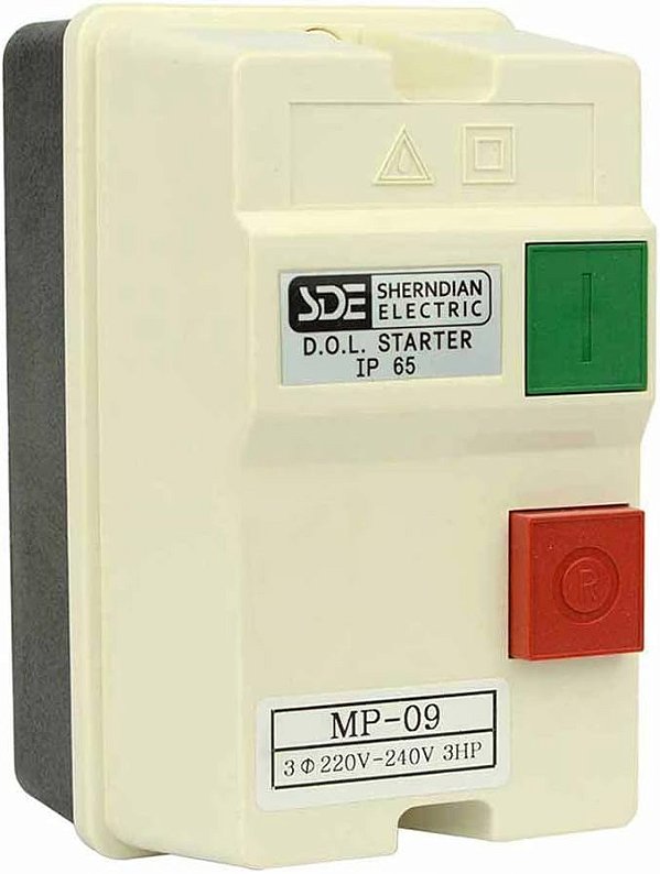 Interruptor Magnético Big Horn 18833 3-Fase, 220-240 Volts, 3 HP, 8-12 Ampères - Aprovado pela UL