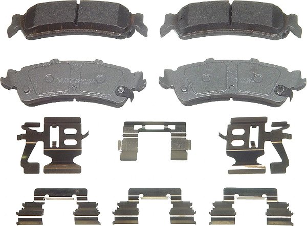 Conjunto de pastilhas de freio a disco cerâmicas Wagner Brake ThermoQuiet QC792A