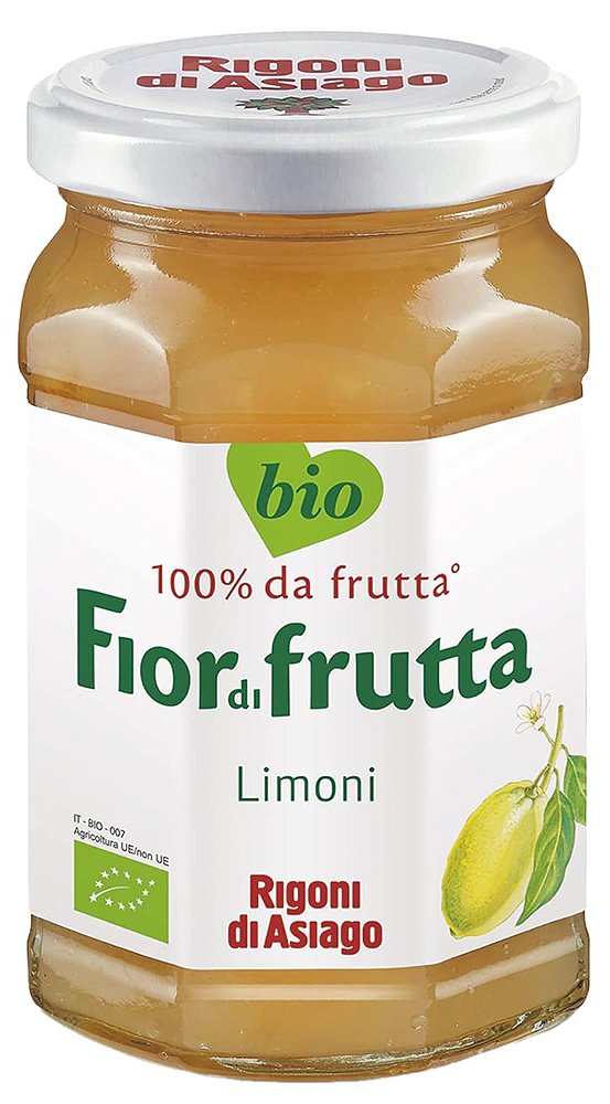 Rigoni di Asiago Fiordifrutta Geléia de Frutas Orgânica, Limão, 6 Unidades