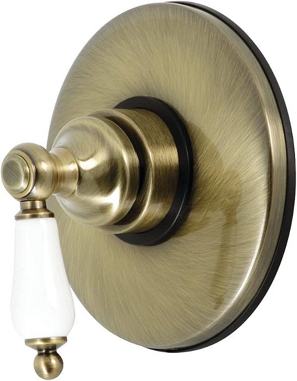 Controle de Volume Vintage Kingston Brass KB3003PL, Latão Antigo 5,38 x 5,38 x 3