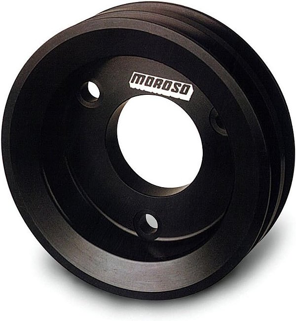 Polia de eixo virabrequim forjada Moroso 64211, Serve nos Motores de Bloco Grande Chevy