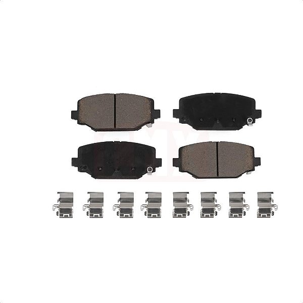 Pastilhas de freio a disco traseiras de cerâmica CMX-D1596 para Dodge Grand Caravan Journey Chrysler Town & Country Ram C/V Volkswagen Routan