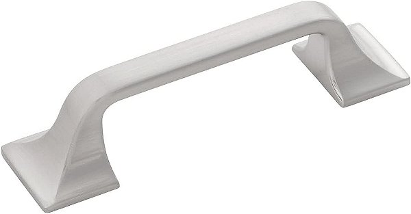 Puxadores de armário de cozinha de núcleo sólido, Luxuosos Cabides de Armário, Ferragens para Portas e Gavetas de Cômoda - 10 peças, 3 polegadas de centro do furo, Ní