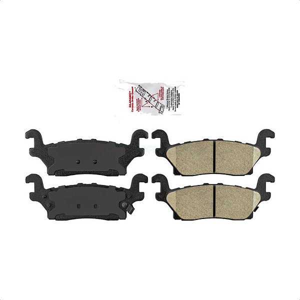 Pastilhas de freio traseiras de disco de cerâmica NWF-PRC1120 para Hummer H3 H3T