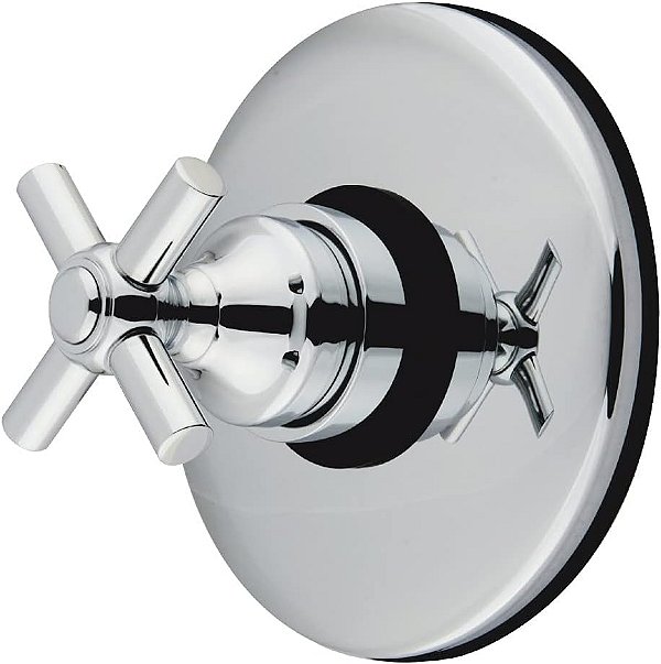 Controle de Volume Kingston Brass KB3001EX, Cromado Polido
