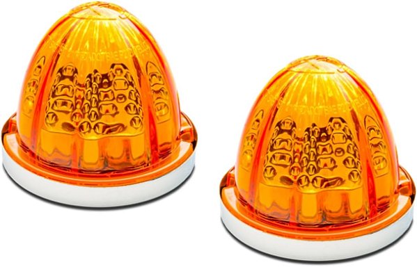 RoadWorks - Luzes de Melancia Âmbar HERO | 2 unidades | HEROAAWM-2