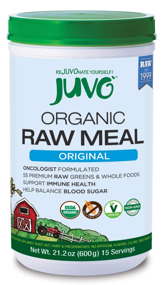 Refeição Orgânica Crua Juvo, Original, 21,2 Oz, Vegana, Livre de Glúten, Não-transgênica, Sem Stevia, 5 Bilhões de Probióticos Cfu, 9g de Fibra
