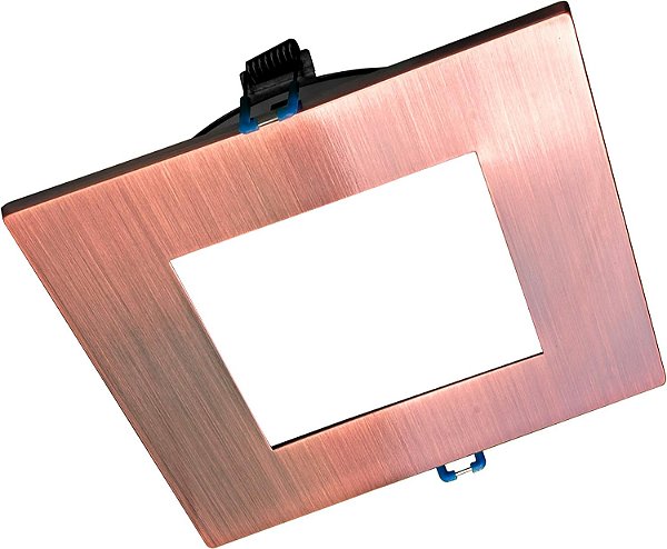 Kit de Iluminação Embutida NICOR Lighting DLE621203KSQAC, Cobre Envelhecido
