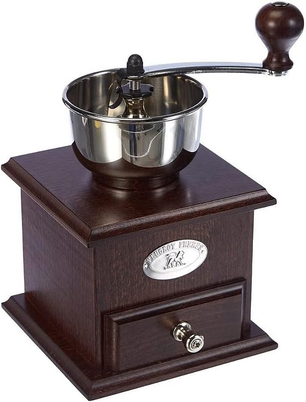 Moinho de Café Peugeot Bresil 8.75 Polegadas, Nogueira