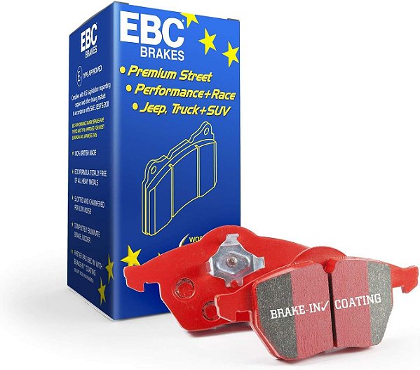 Pastilha de freio de cerâmica Redstuff de baixa poeira da EBC Brakes DP32016C