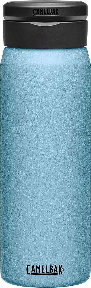 Garrafa de Água Isolada a Vácuo CamelBak Fit Cap - Aço Inoxidável - 25oz, Azul Crepúsculo