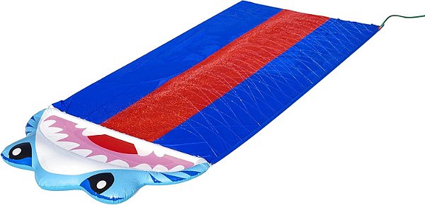 Escorregador de água para gramado H2O GO Splashy Shark 16'