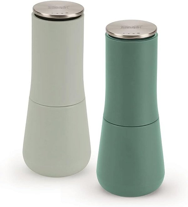 Conjunto de Moedores de Sal e Pimenta (Sálvia) Joseph Joseph Milltop Set-Editions, 00-0, Verde
