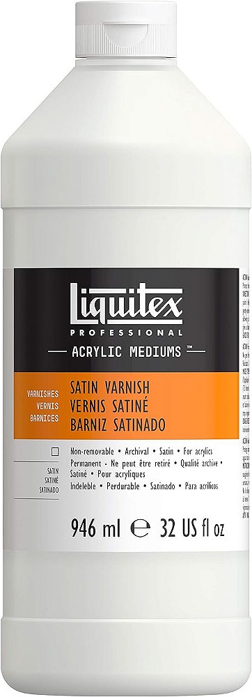 Verniz acetinado profissional Liquitex, 946ml (32 onças)