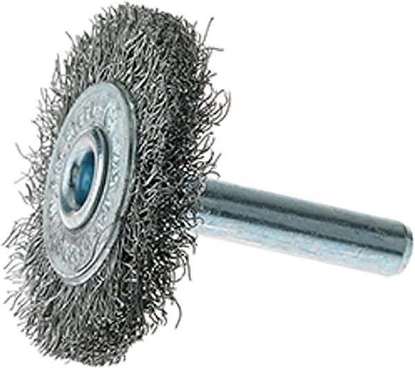 Mercer Industries 182010B - Rodas de arame frisado de aço carbono de 1-1 / 2 x 1/4 (pacote com 20 unidades)