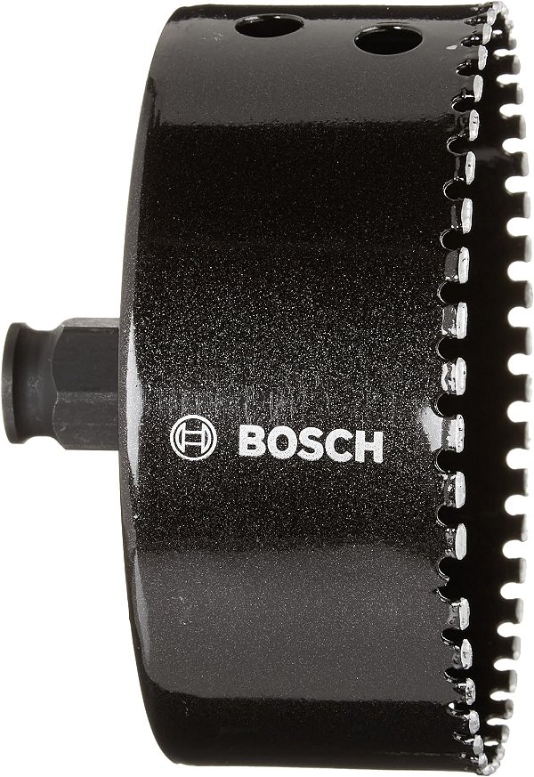 BOSCH HDG418 4-1/8 In. Diamond Hole Saw, Black = BOSCH HDG418 Serra Copo Diamantada de 4-1/8 polegadas, Preto