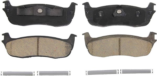 Conjunto de pastilhas de freio traseiras Wagner QuickStop ZD711 para 2003 Ford F-150