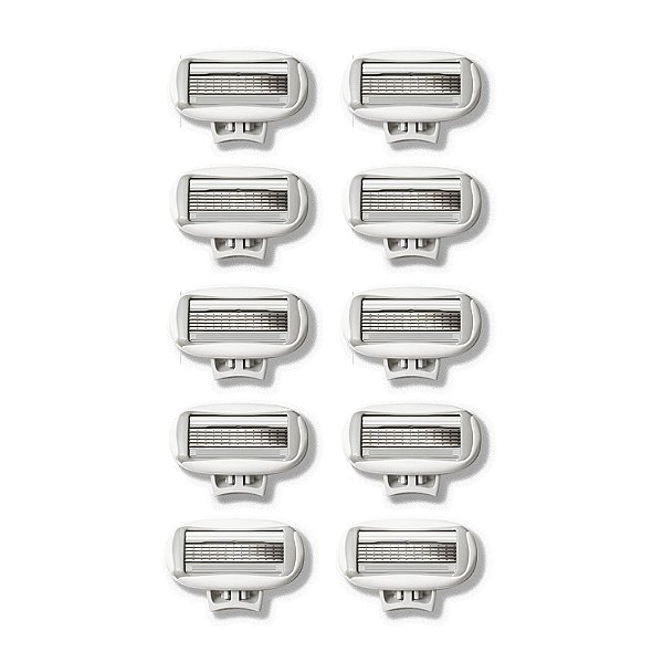 Refis de Lâminas de 5 Pentes para Barbear FLAMINGO - Lâminas para Mulheres - 10 unidades