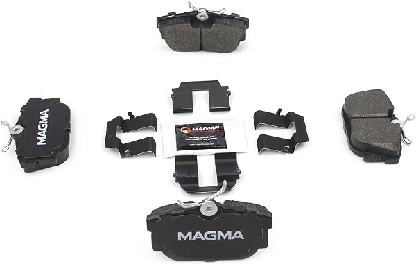 Pastilhas de freio semimetálicas Premium MAGMA Fire Born PMD877M