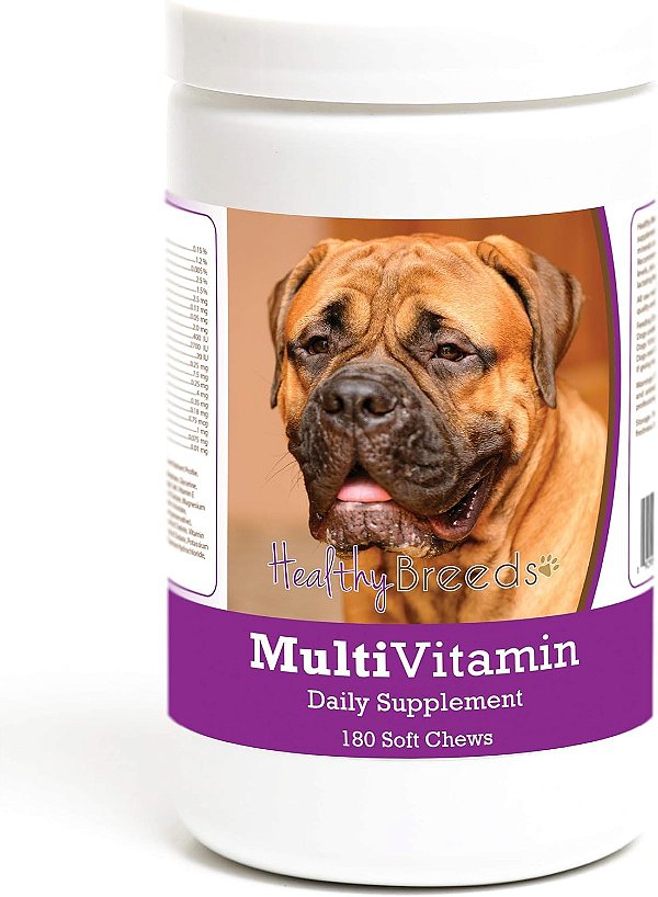 Suplemento Multivitamínico Mastim para Cães 180 Unidades da Healthy Breeds