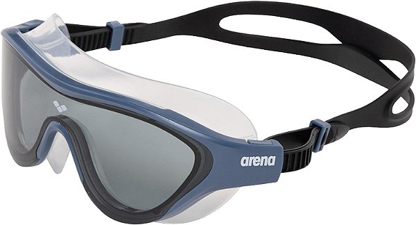 Máscara de natação unissex para adulto ARENA The One Fitness Óculos de natação masculinos e femininos Grande ajuste Lentes espelhadas/não espelhadas de policarbonato