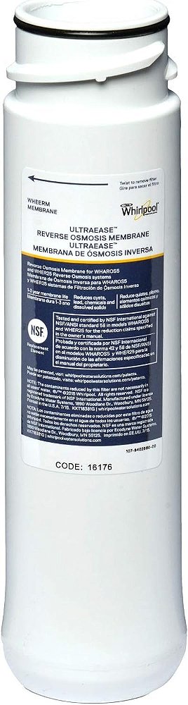 Whirlpool WHEERM Membrana de Reposição, Unidade Individual, Branca, 1 Contagem (Pacote com 1)