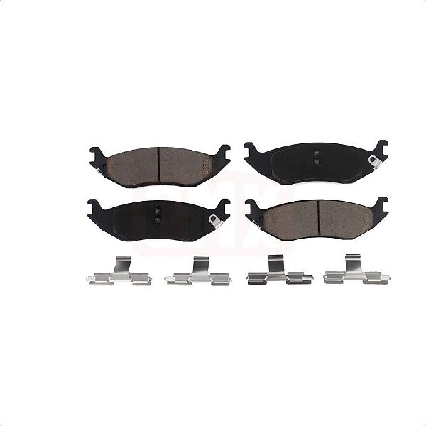 Pastilhas de freio a disco traseiro de cerâmica CMX-D898 para Dodge Ram 1500