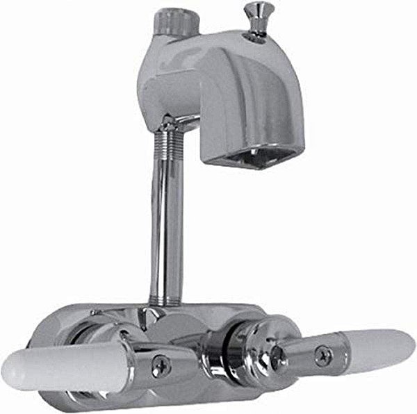 Fornecimento de Parque da América 191-S-CP Torneira de Banheira com Pés de Garra de Banheira de pés de garra de dois manípulos