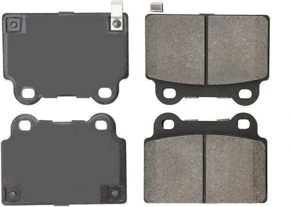 Pastilhas de freio esportivas StopTech 309.13680 com shims e ferragens