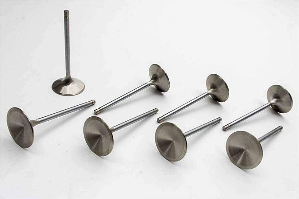 Manley 11761-8 Válvula de escape (Série Race Master Big Block Chevy em Aço Inoxidável 1.88in- Conjunto de 8), 1 Pacote