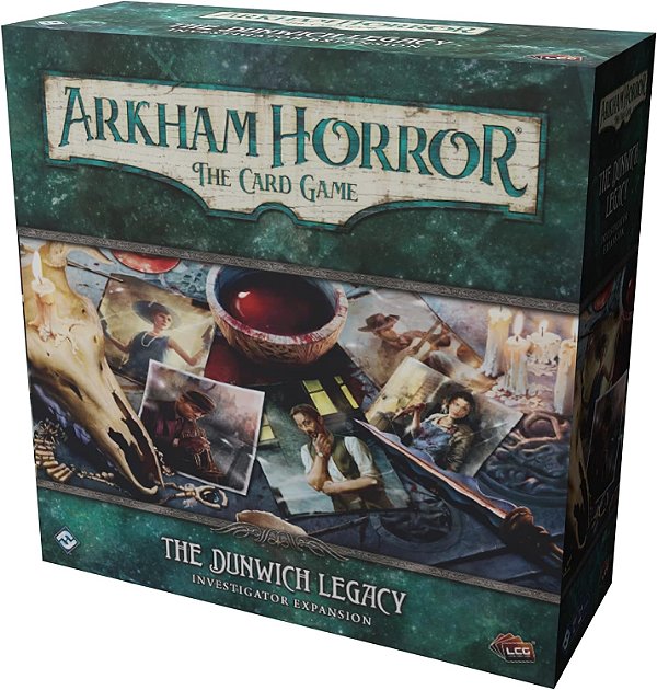 Fantasy Flight Games Arkham Horror O Jogo de Cartas A Herança de Dunwich Expansão do Investigador | Jogo de Horror | Jogo de Mistério Cooperativo | 14+ Anos | 1-2 Jogadores | Tempo Médio de Jogo
