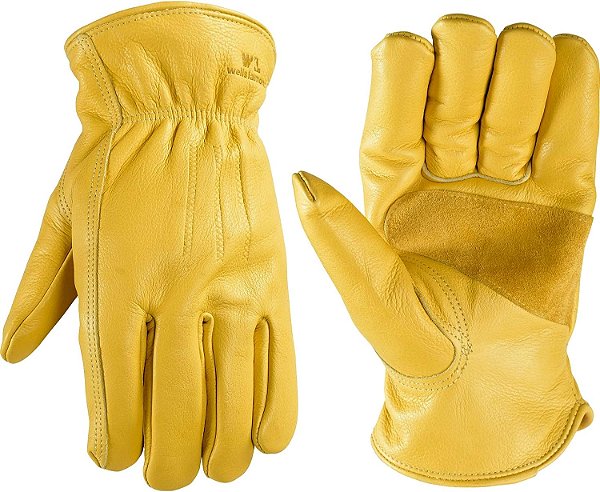 Luvas de Trabalho de Inverno para Homens da Wells Lamont | Resistentes a Perfurações e Abrasões | Thinsulate de 100 gramas, Couro de Vaca, Forradas com Lã Polar | Tamanho XX-Grande (