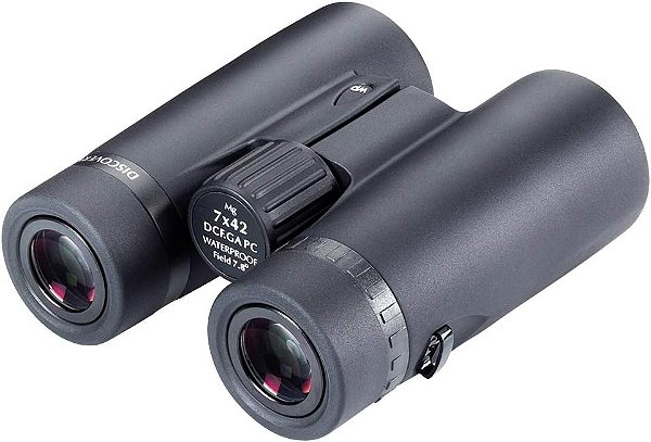 Binóculo Opticron Discovery WP PC 7x42, preto, 30468