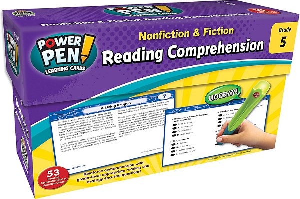 Recursos Criados por Professores 6468 Gr 5 Cartões de Aprendizagem Power Pen