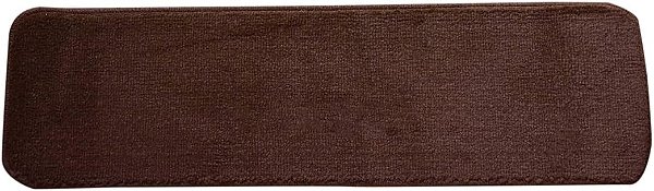 Tapete de Escada da Coleção Confortável Tapetes Antiderrapantes para Interiores Laváveis à Máquina 8 ½ Polegadas x 30 Polegadas (Conjunto de 2, Marrom)