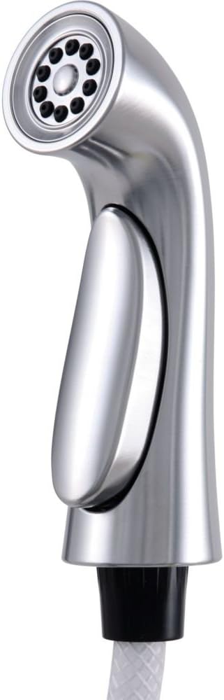 Delta Faucet RP53880AR Pilar Spray, Hose and Diverter Assembly, Arctic Stainless
Produto: Conjunto de Spray, Mangueira e Desviador Pilar da Delta Faucet, Aço Inoxidável Ártico.