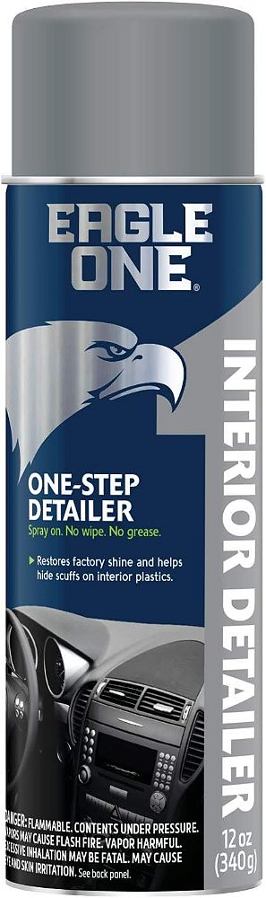 Eagle One Car Interior Detailer, Spray Detalhador de Um Passo para Carros, Caminhões, 12 Oz